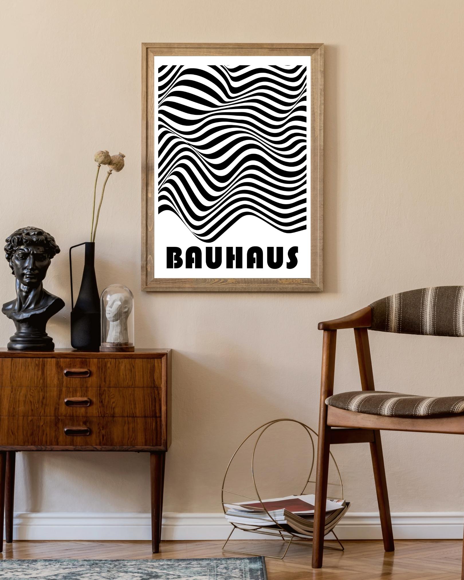Blue zebra Poster