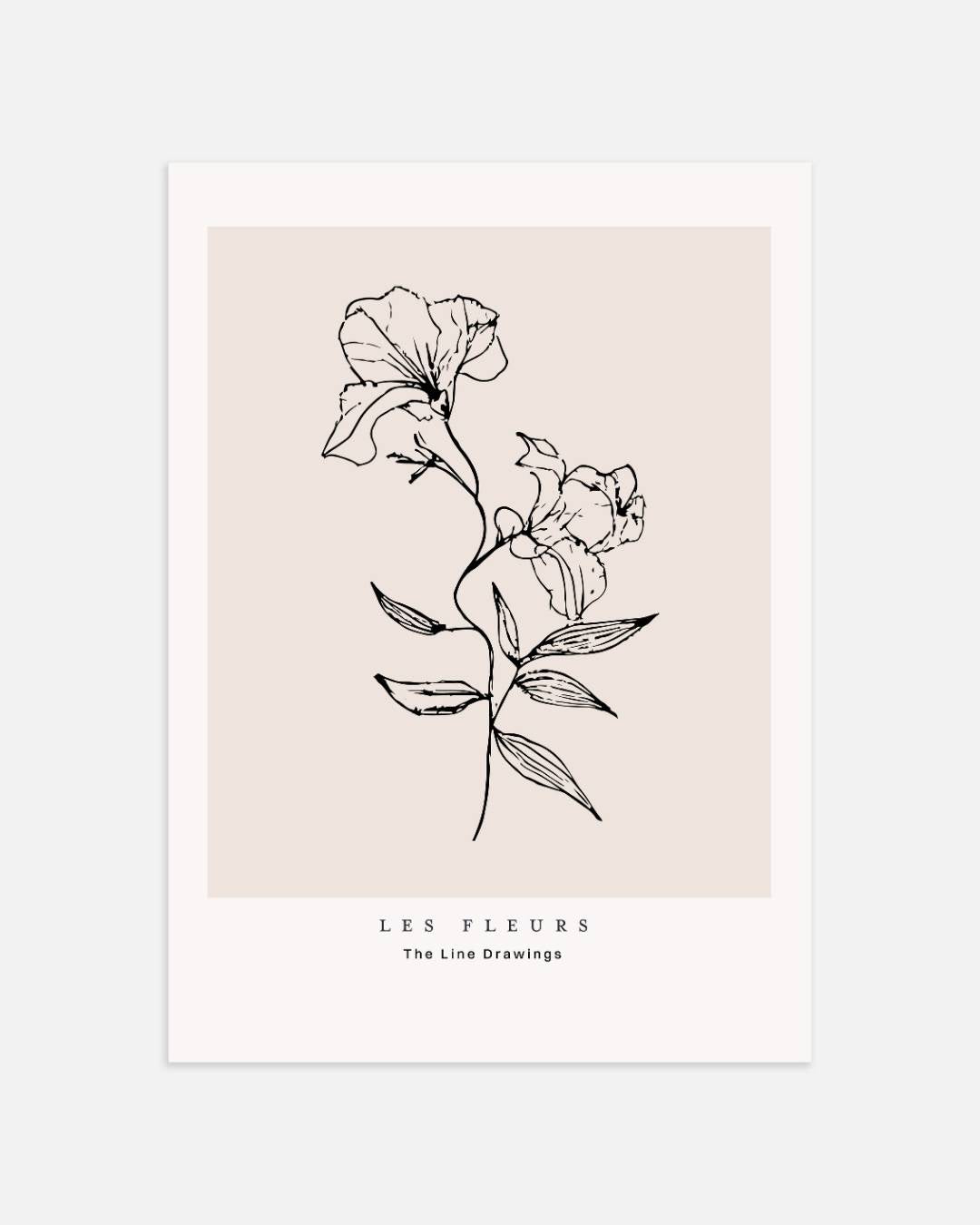 Floraal kunstwerk Poster-canvas-dibond-plexiglas-wanddecoratie-WallArtistic