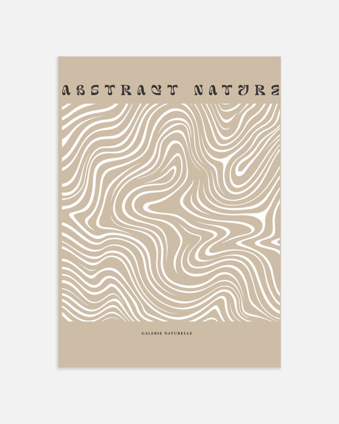 Abstract Nature patroon Poster