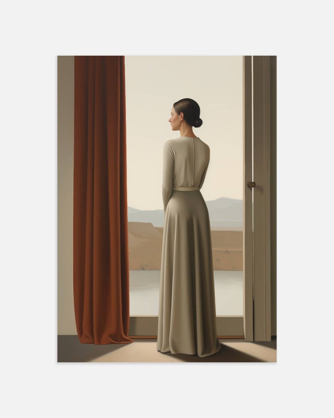Serene elegance Poster