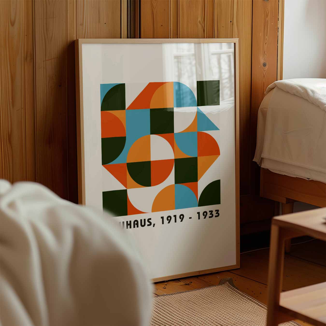 Stylish Shape Pattern Poster