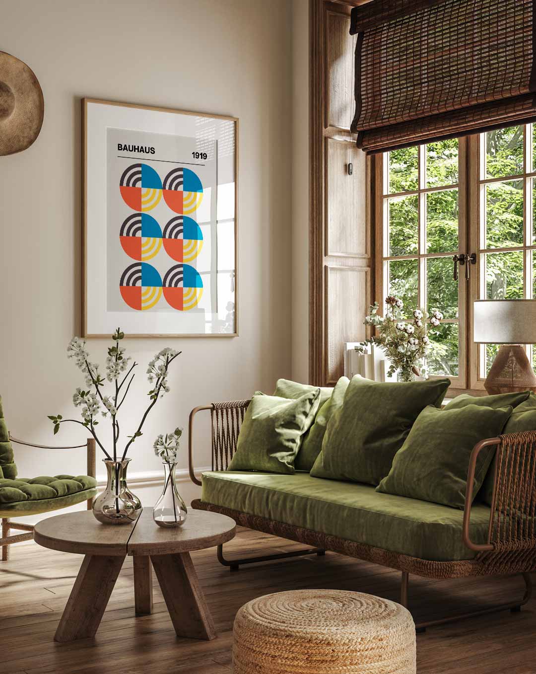 Circle Patterns Poster