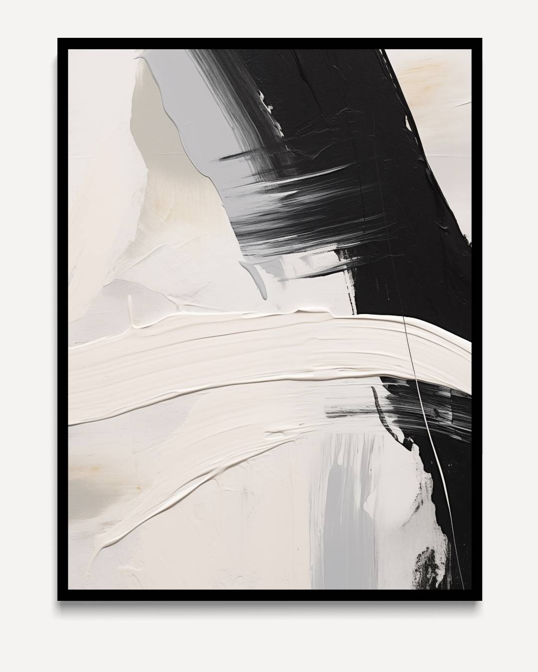Black and white structure with shades of gray