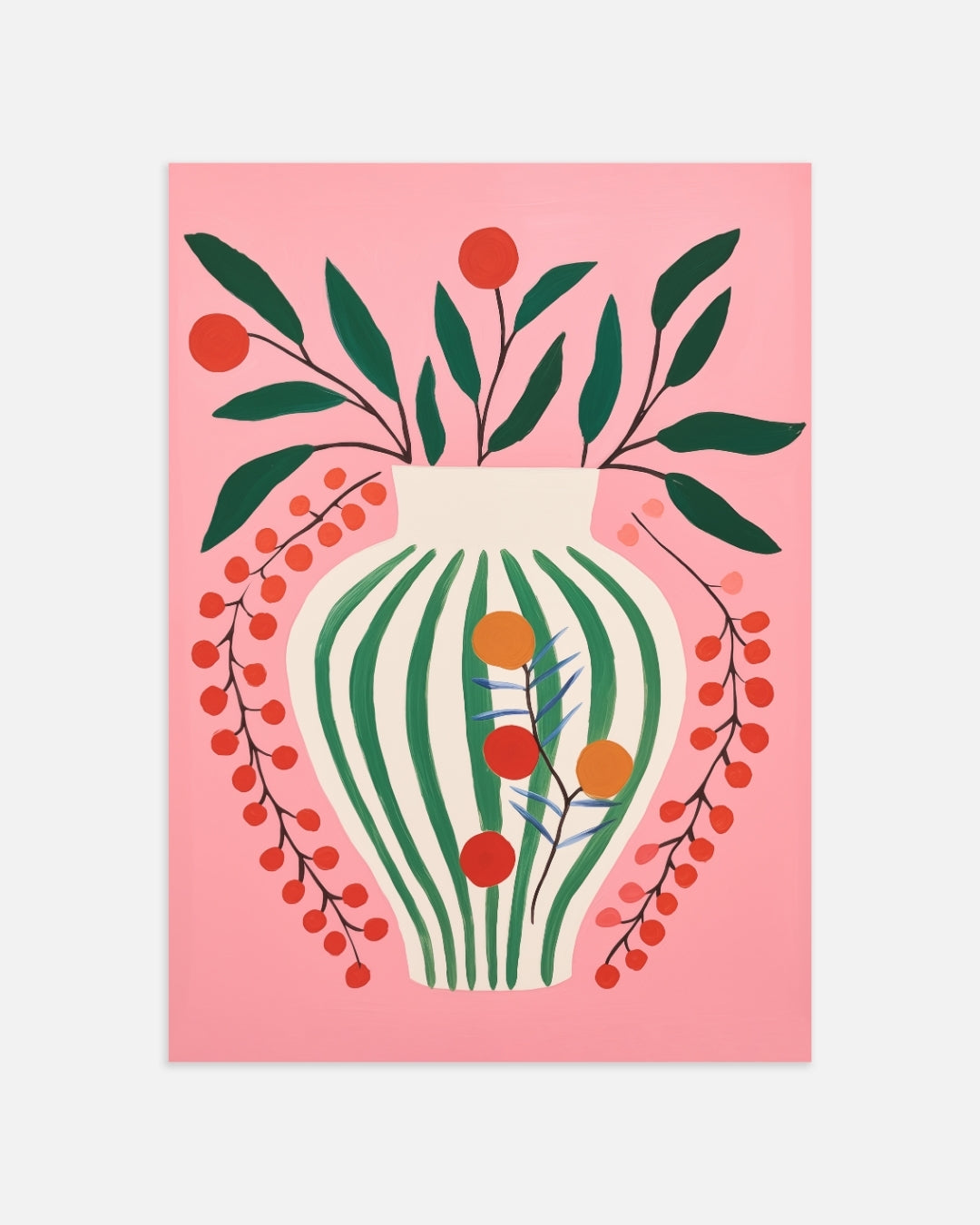 Bloemenvaas Poster