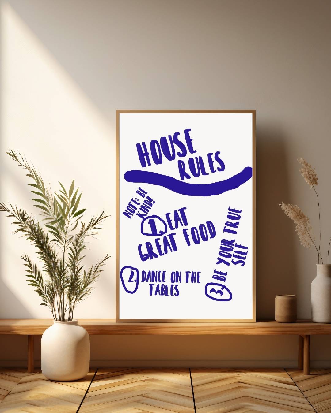 House rules Poster