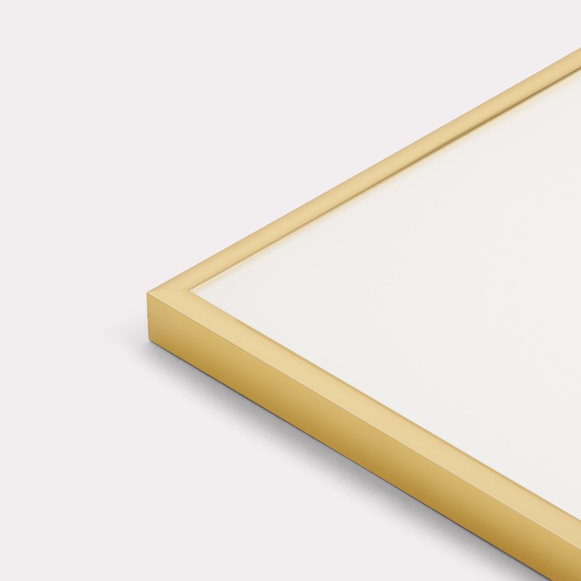 Aluminum frame, gold gloss