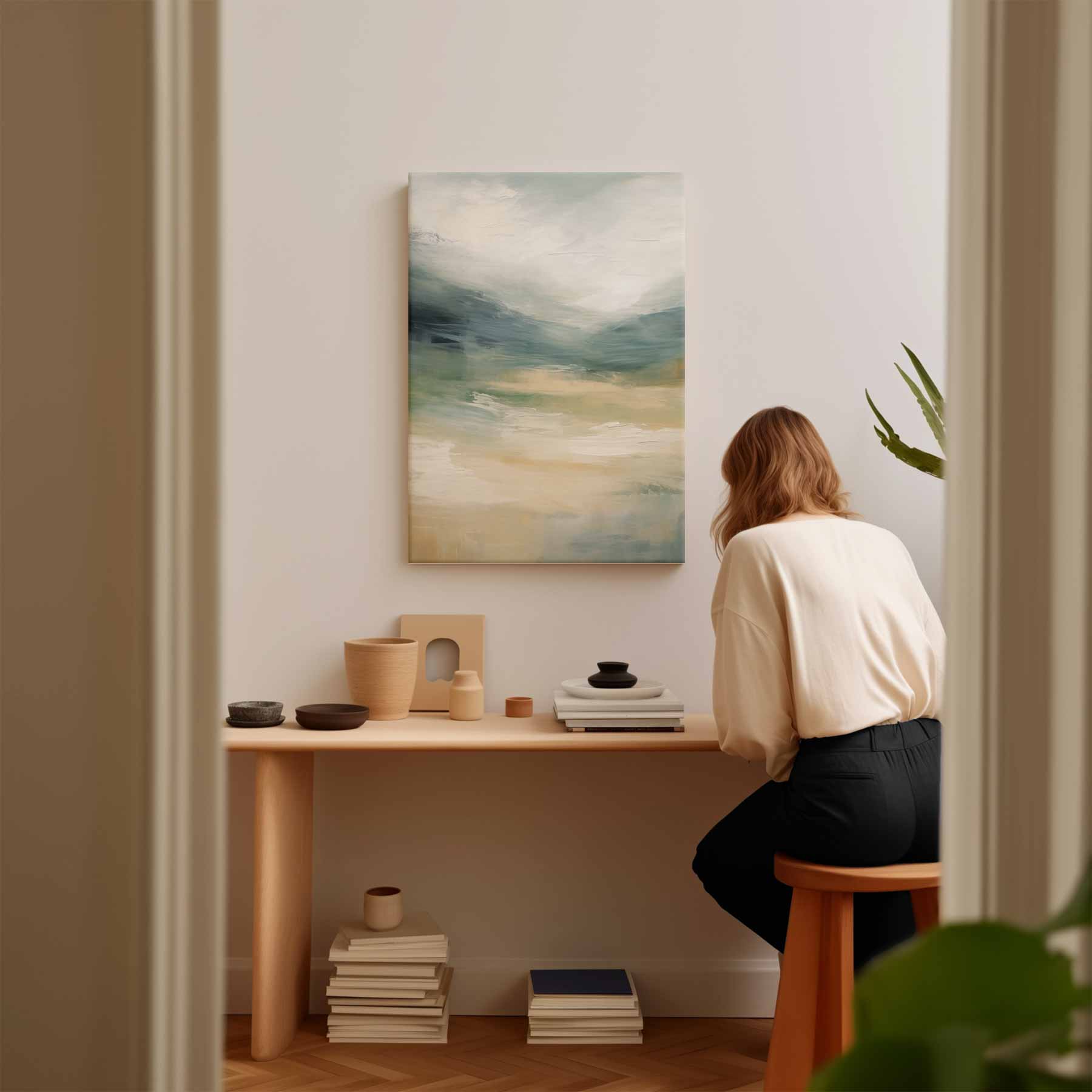 Soft landscape in motion