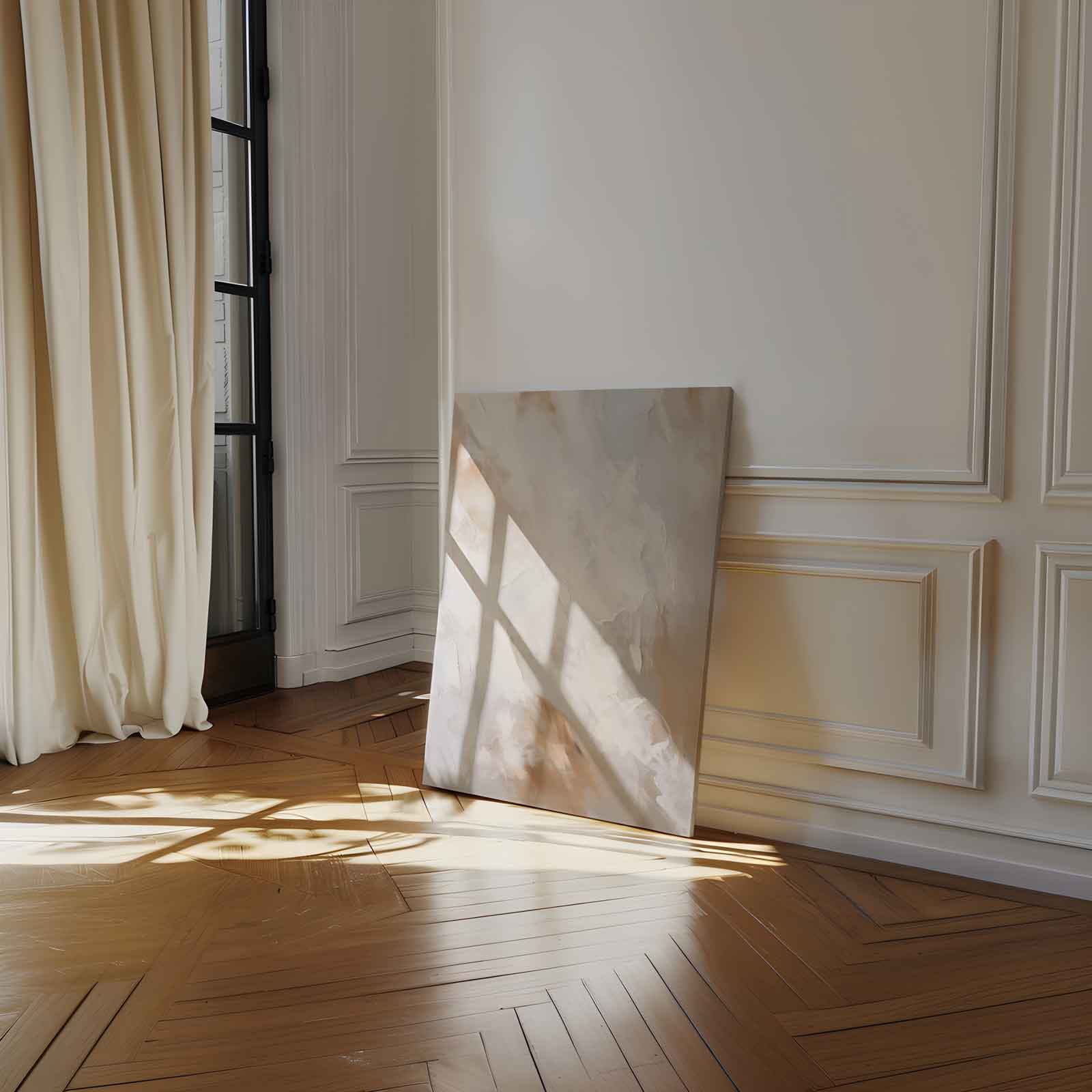 Warm abstraction in natural colours