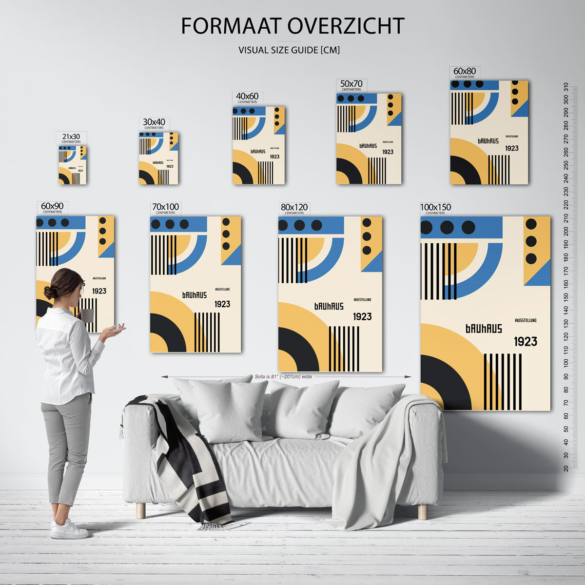 Vorm en kleur Poster