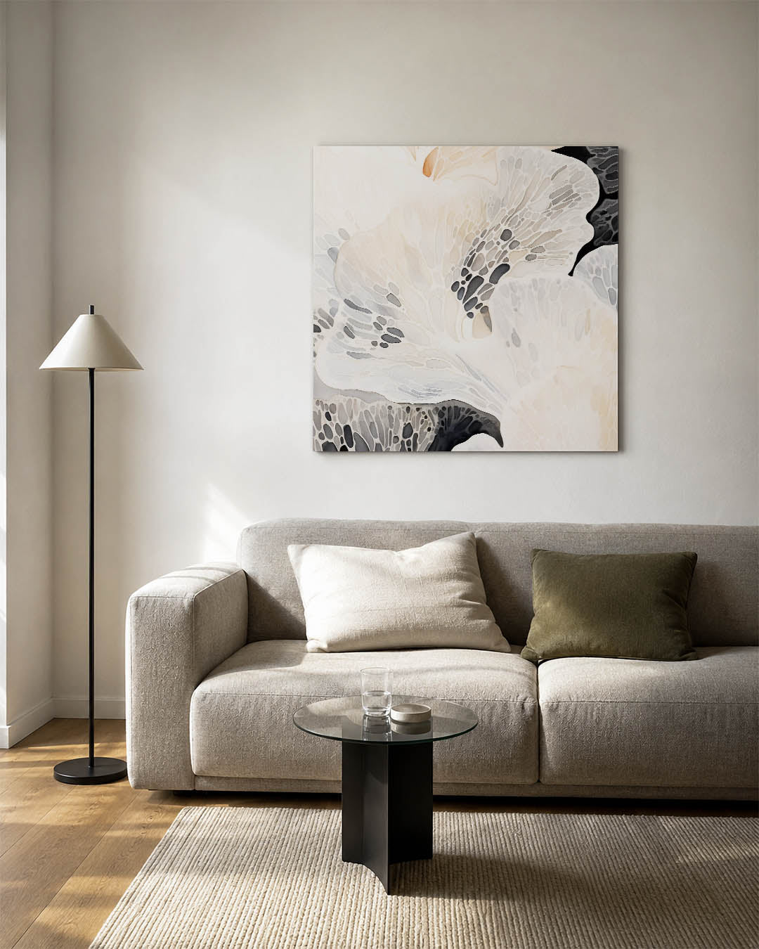 Organische vormen Kunstwerk