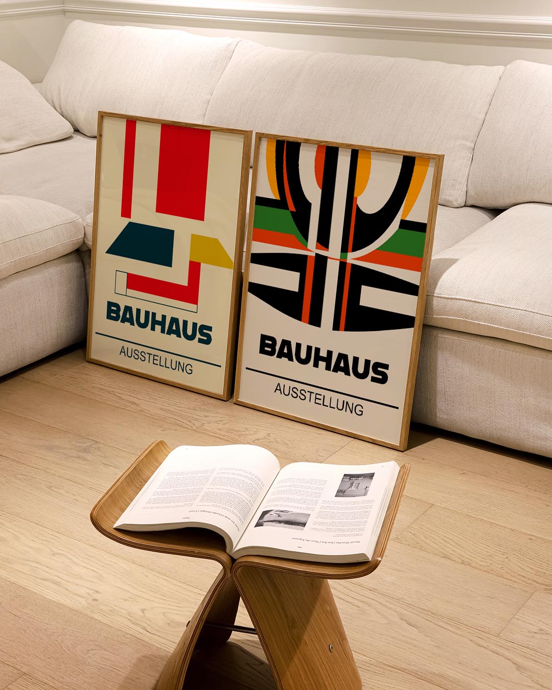 Kleur en lijnenspel Posterset