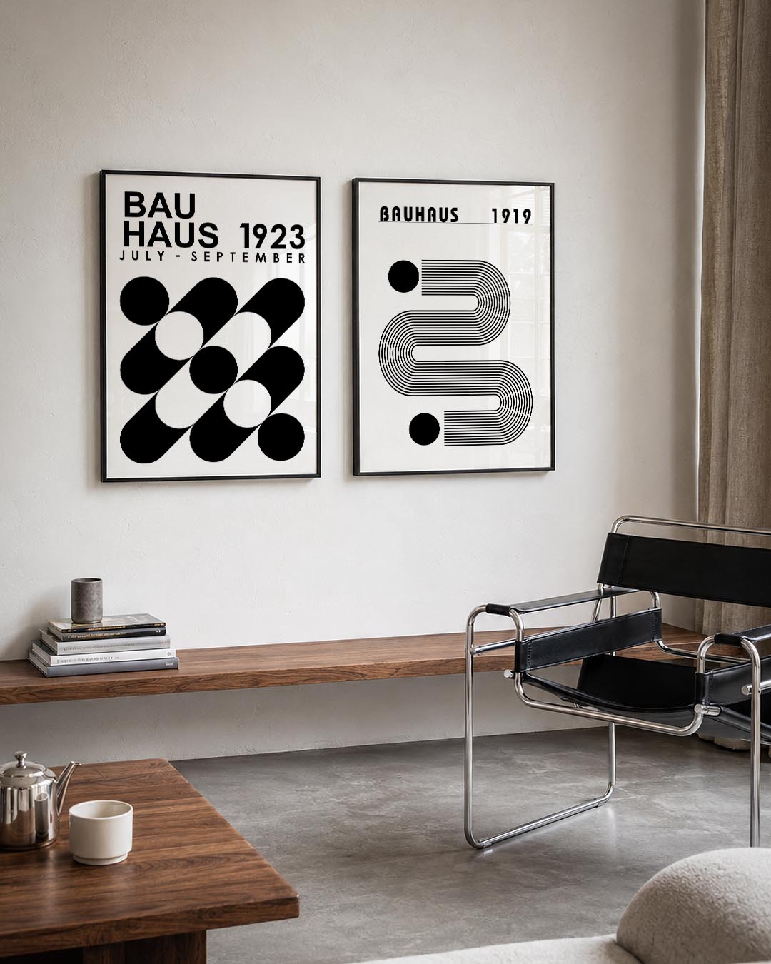 Vormen en vlakken Posterset