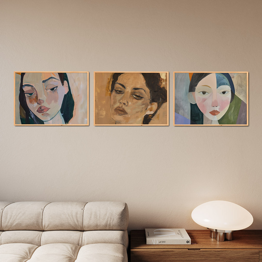 Portretkleuren Posterset