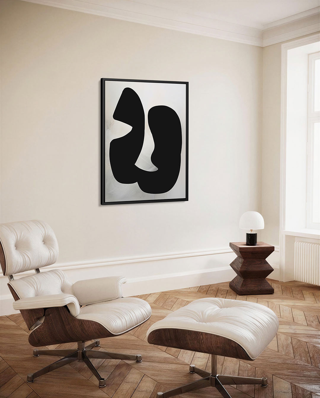 Organische vormen Kunstwerk