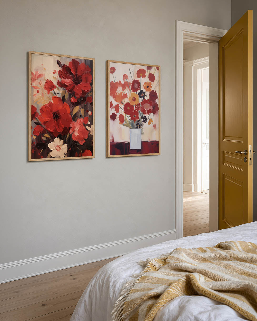 Bloemrijke kleurexplosie Posterset