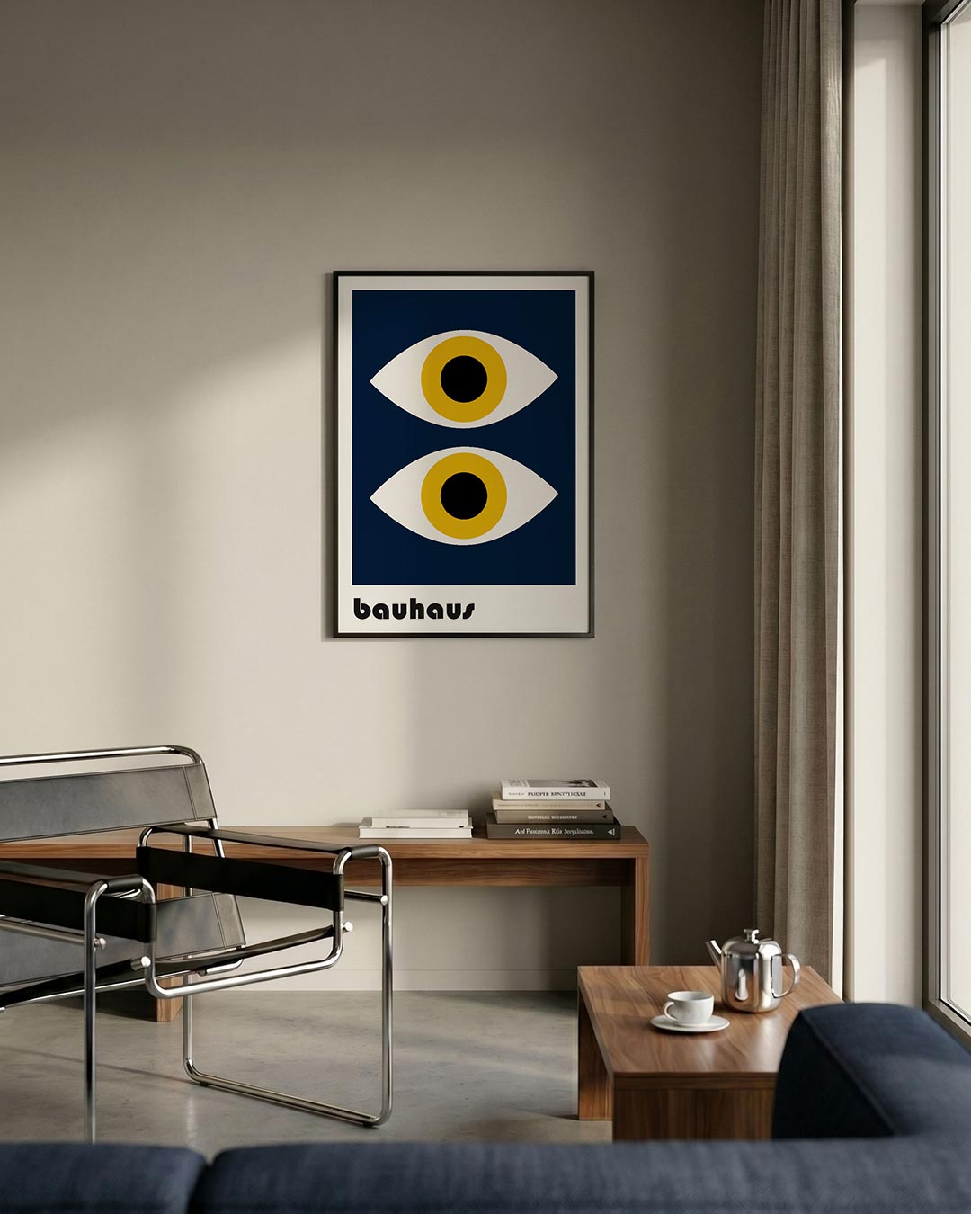 Oogvormen en kleur Poster