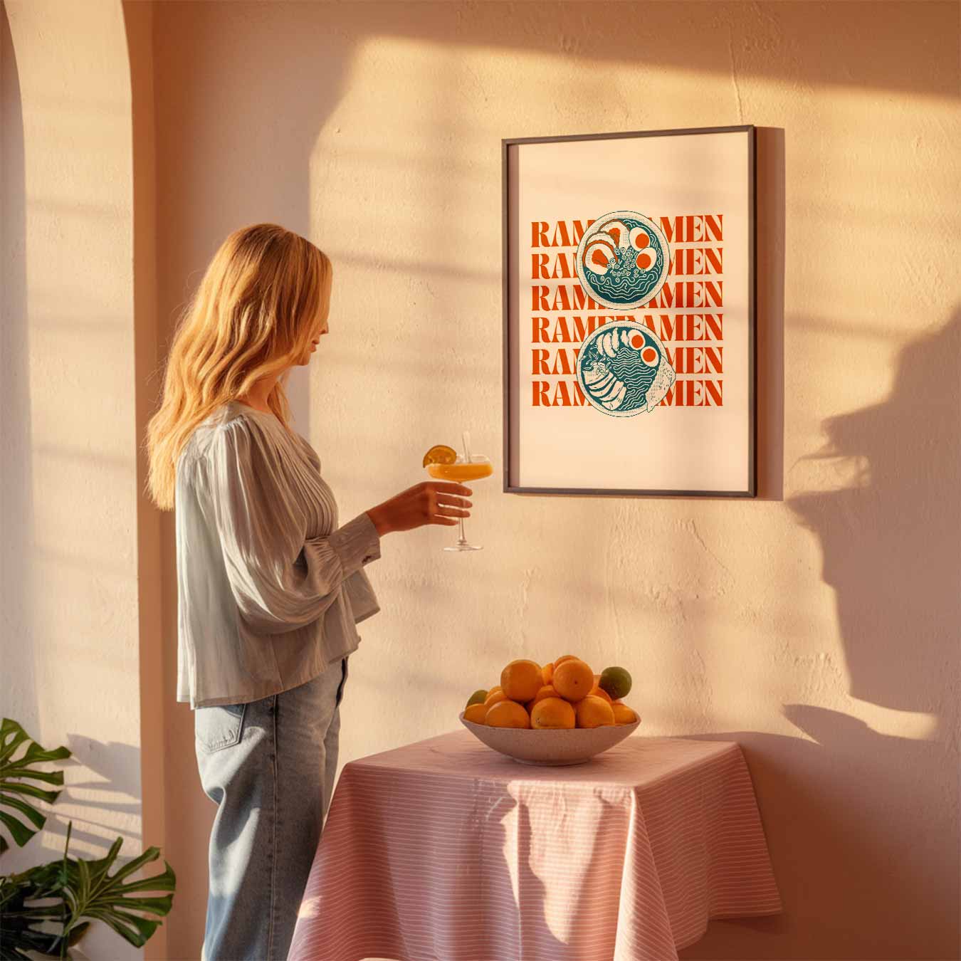 Stijlvolle Ramen Poster-WallArtistic