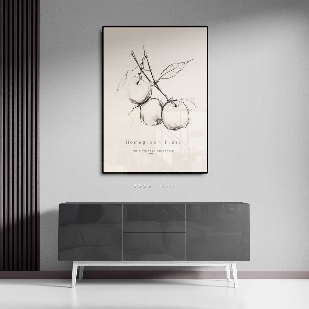 Homegrown Fruit - The Gifts from the Garden Kunstwerk-canvas-dibond-plexiglas-wanddecoratie-WallArtistic