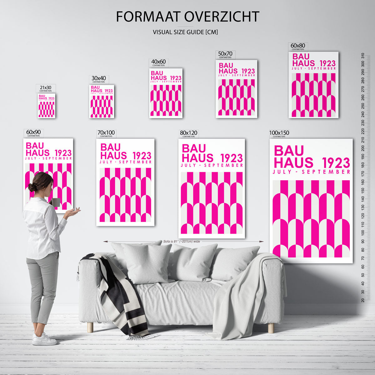 Kleur en ritme Poster