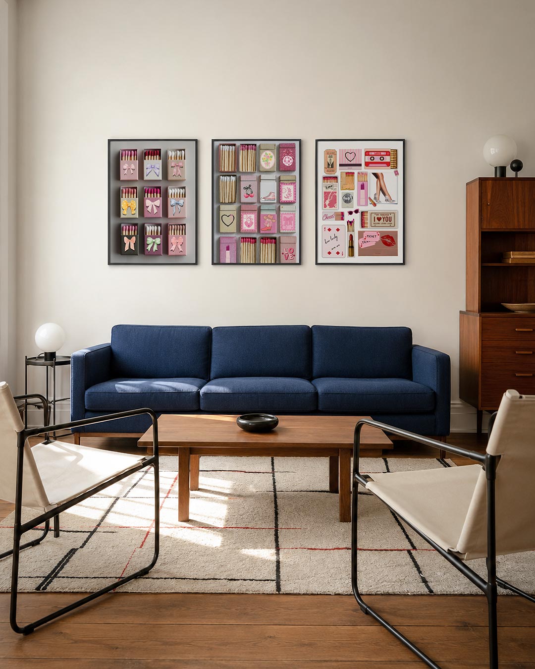 Strikjes en lucifers Posterset