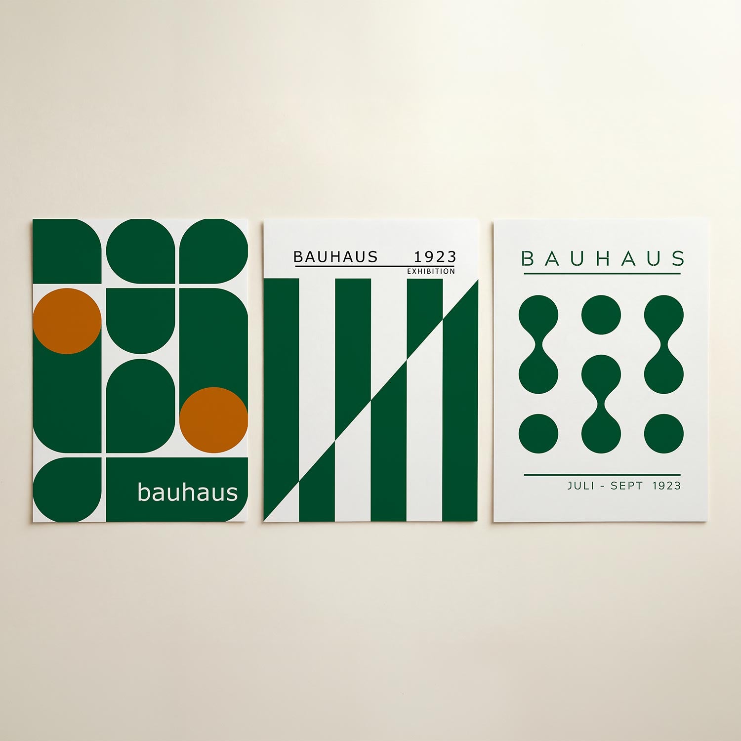 Vormen en vlakken Posterset