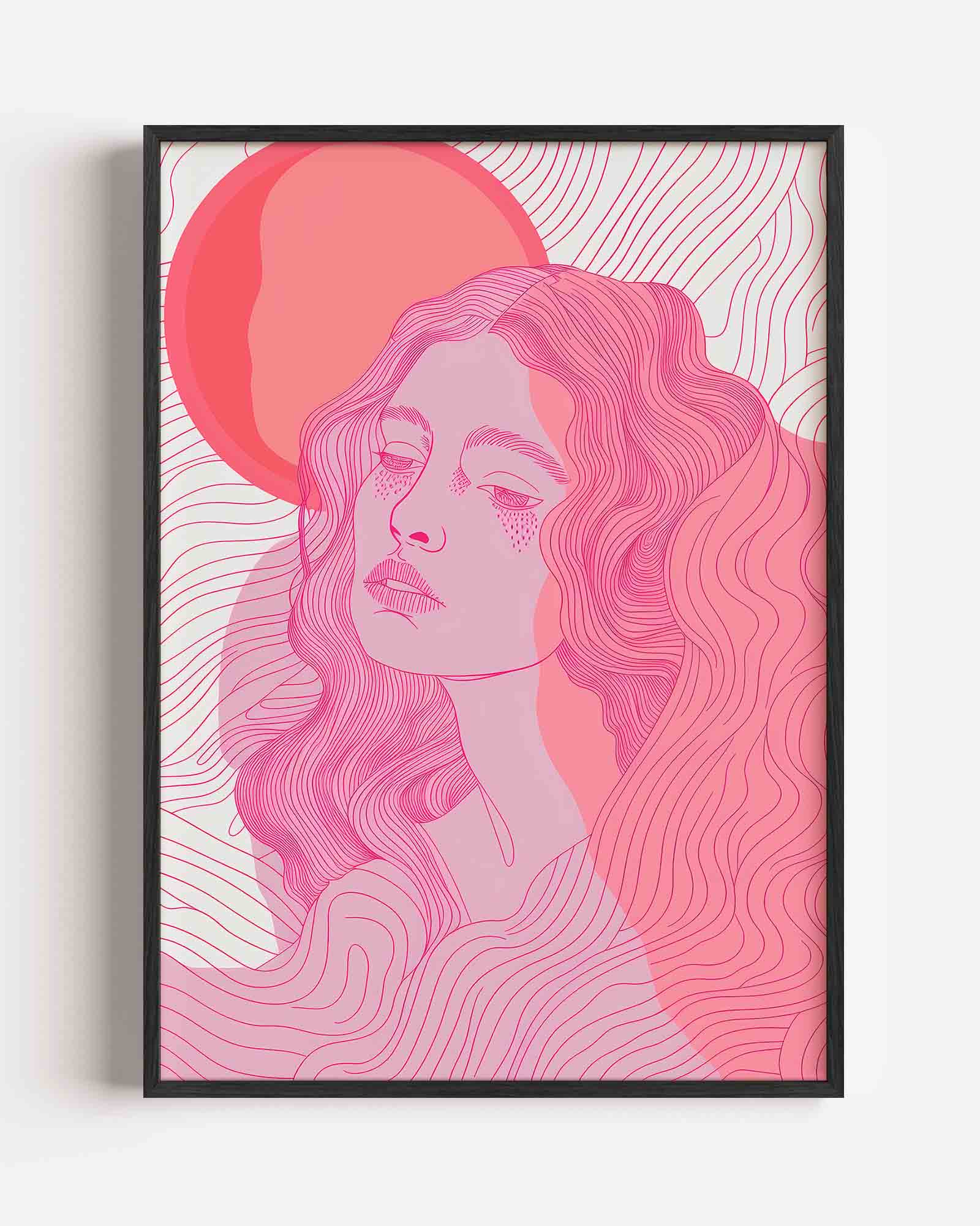 Vrouwelijk portret Poster
