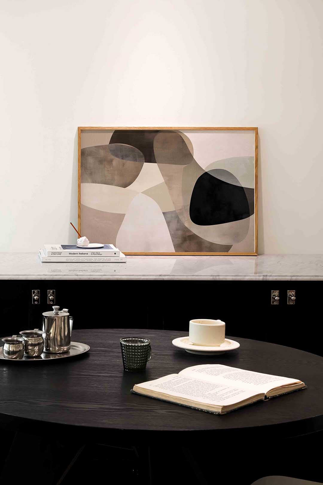 Abstracte vormen Poster