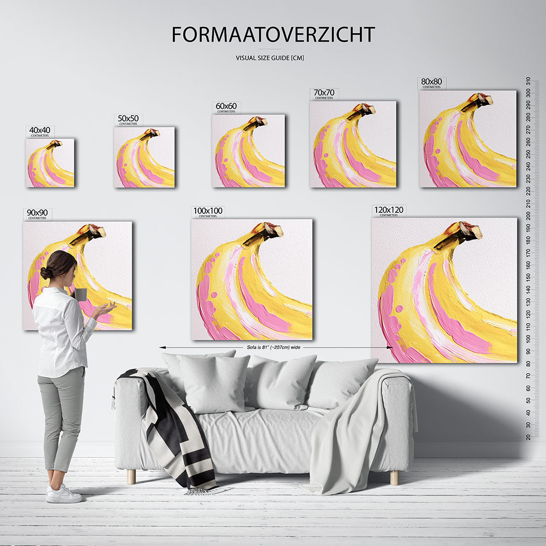 Banaan Kunstwerk
