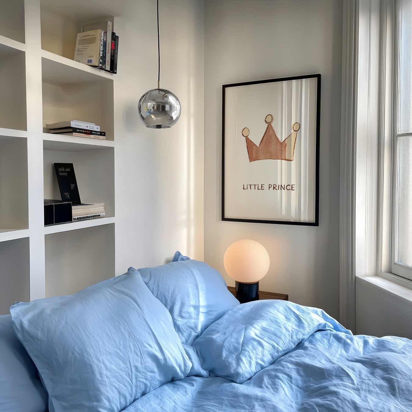 Little Prince Kroon Poster-WallArtistic