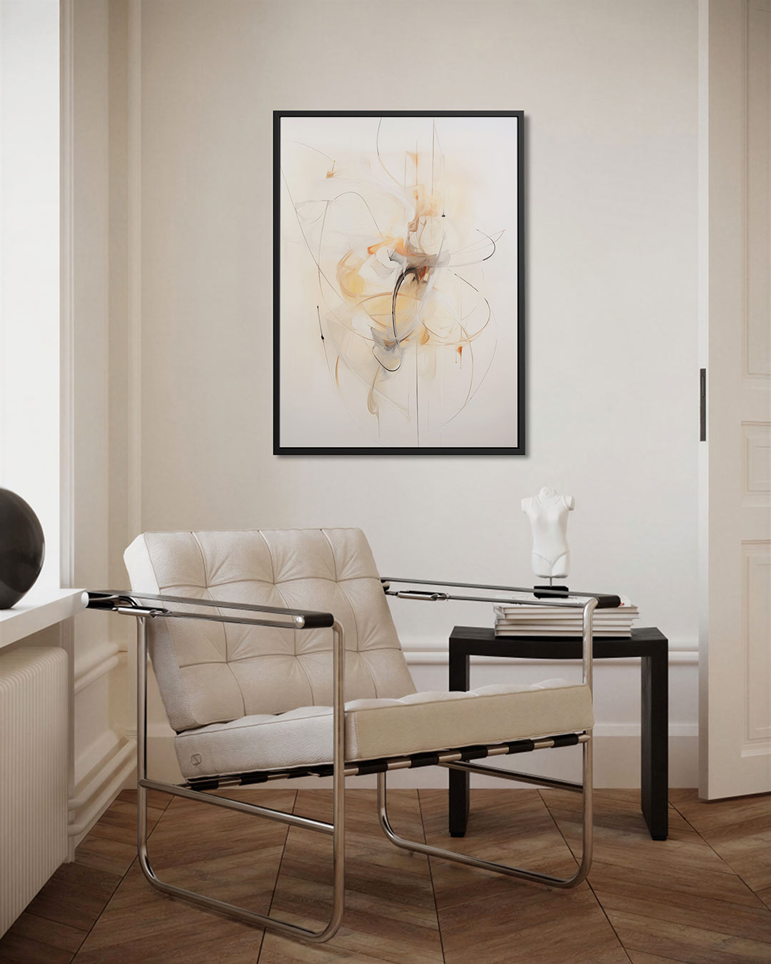 Organische lijnen Kunstwerk