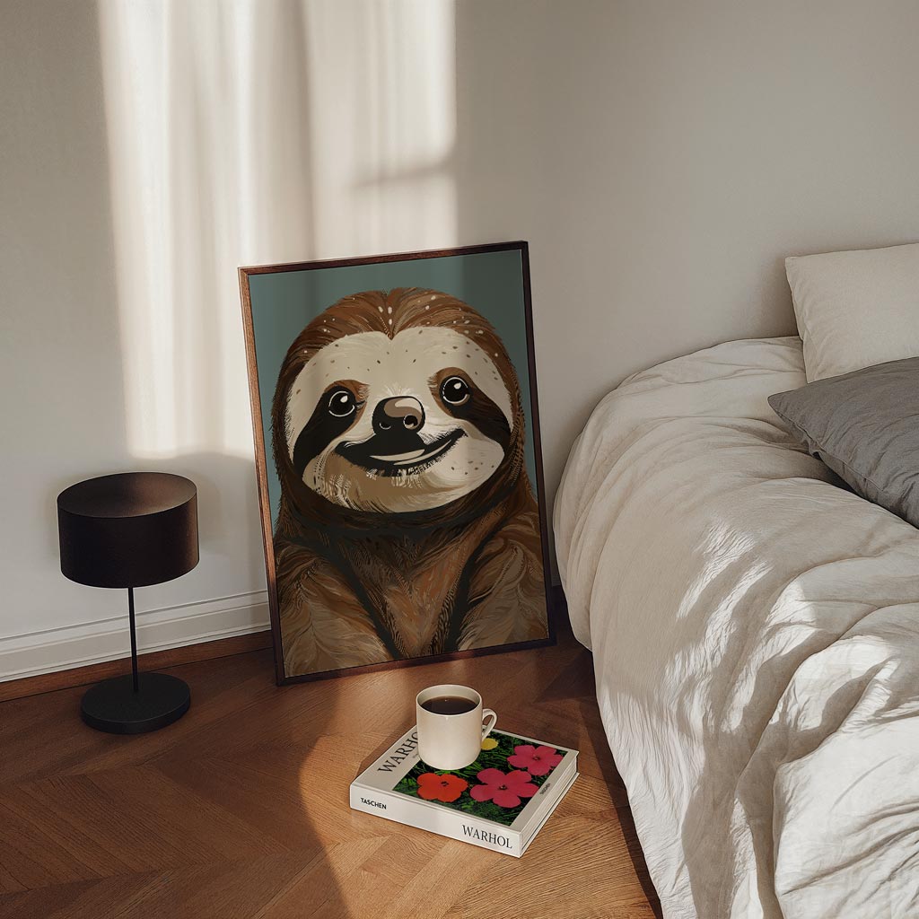 Lieve Luiaard Poster-WallArtistic