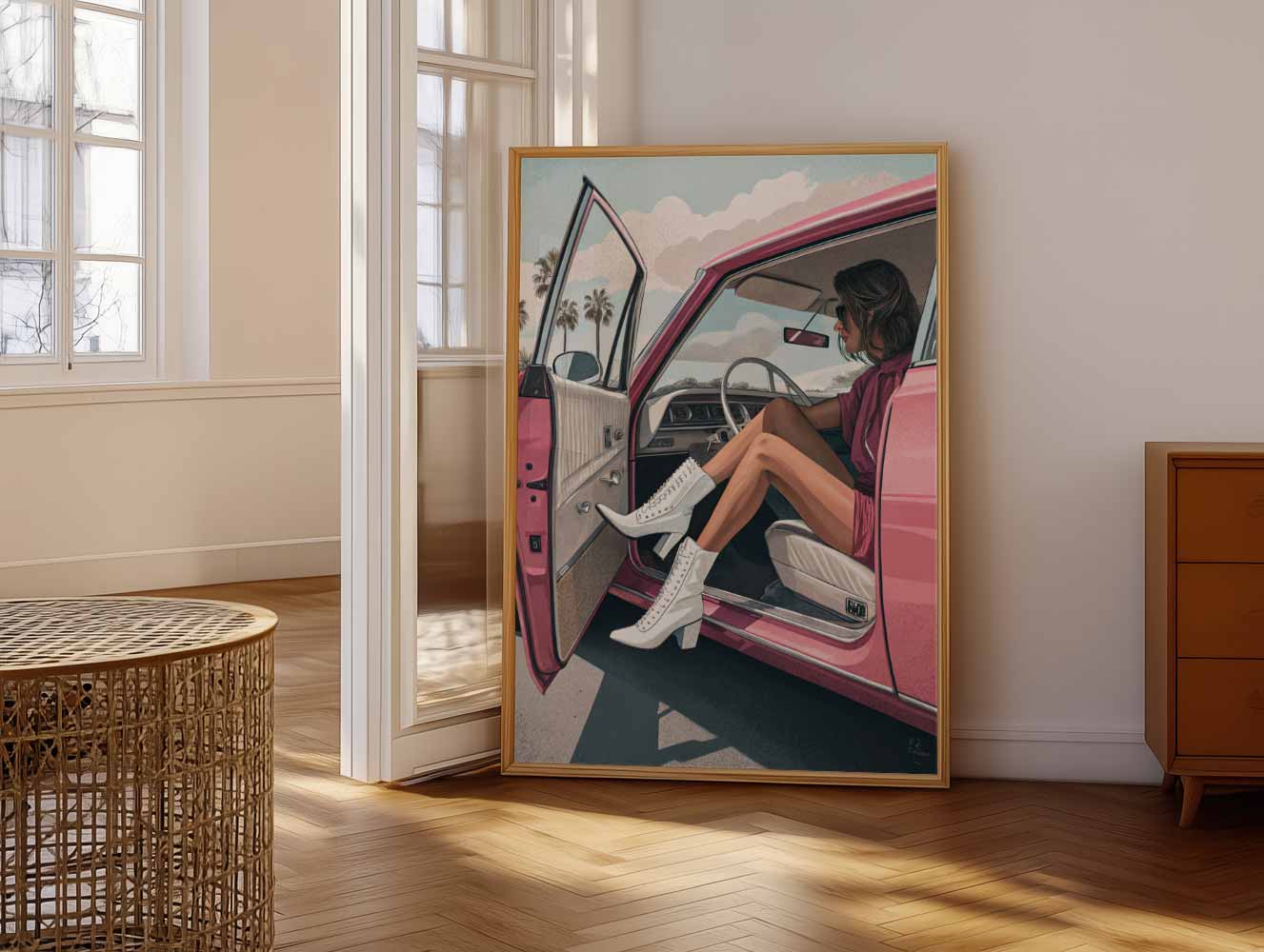 Retro Roadtrip Poster-WallArtistic