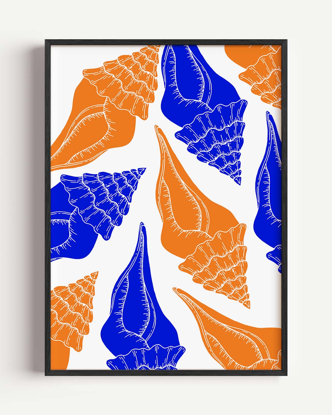 Strandgevoel Schelpenposter-WallArtistic