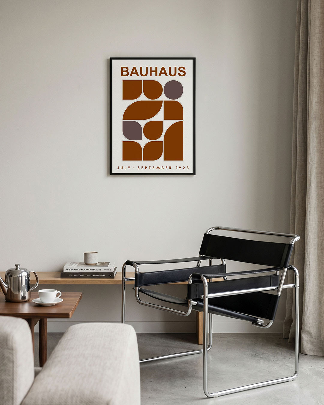Vormritme en kleur Poster