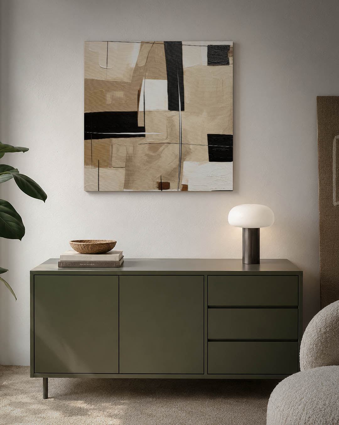 Geometrische vormen Kunstwerk