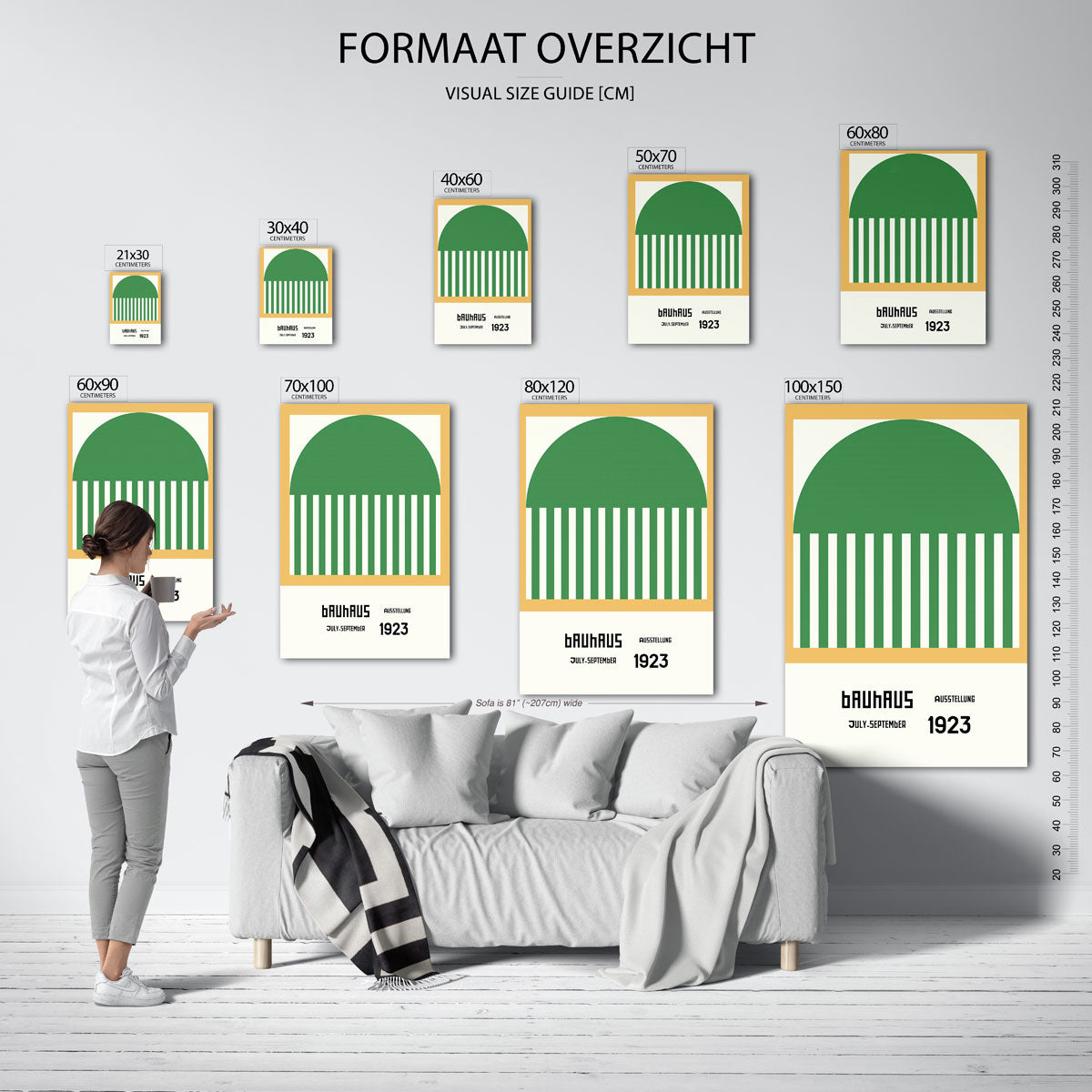 Vorm en kleur Poster