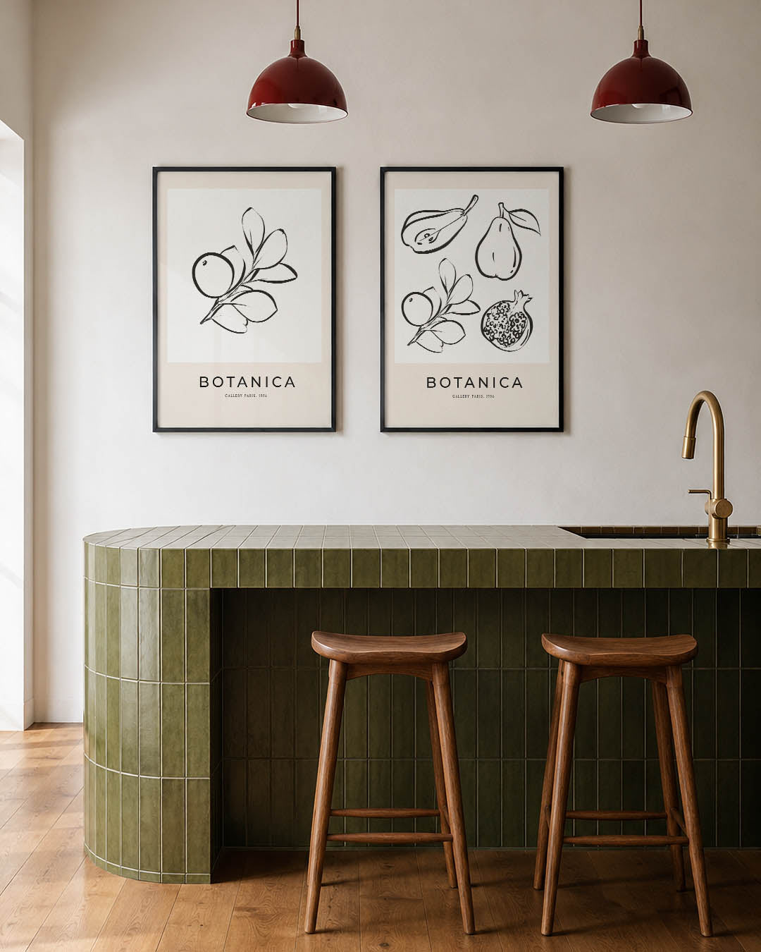 Natuurlijke eenvoud Posterset