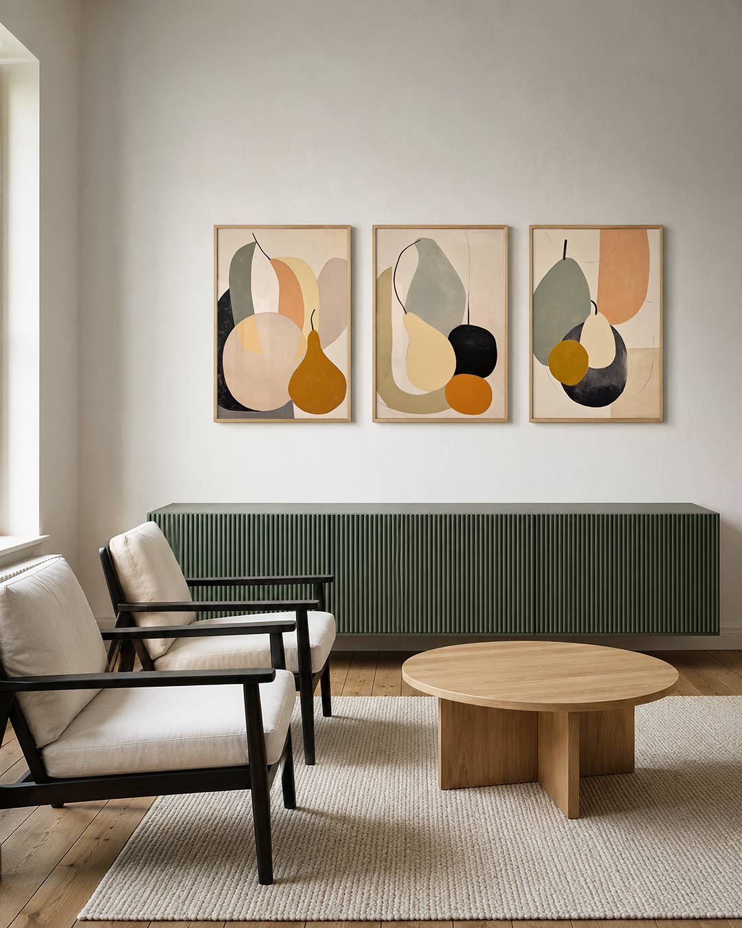 Vorm en kleurenspel Posterset