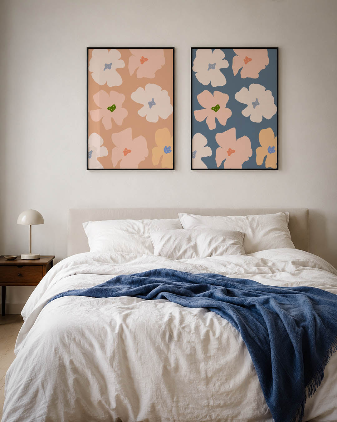 Bloemvormen en kleuren Posterset