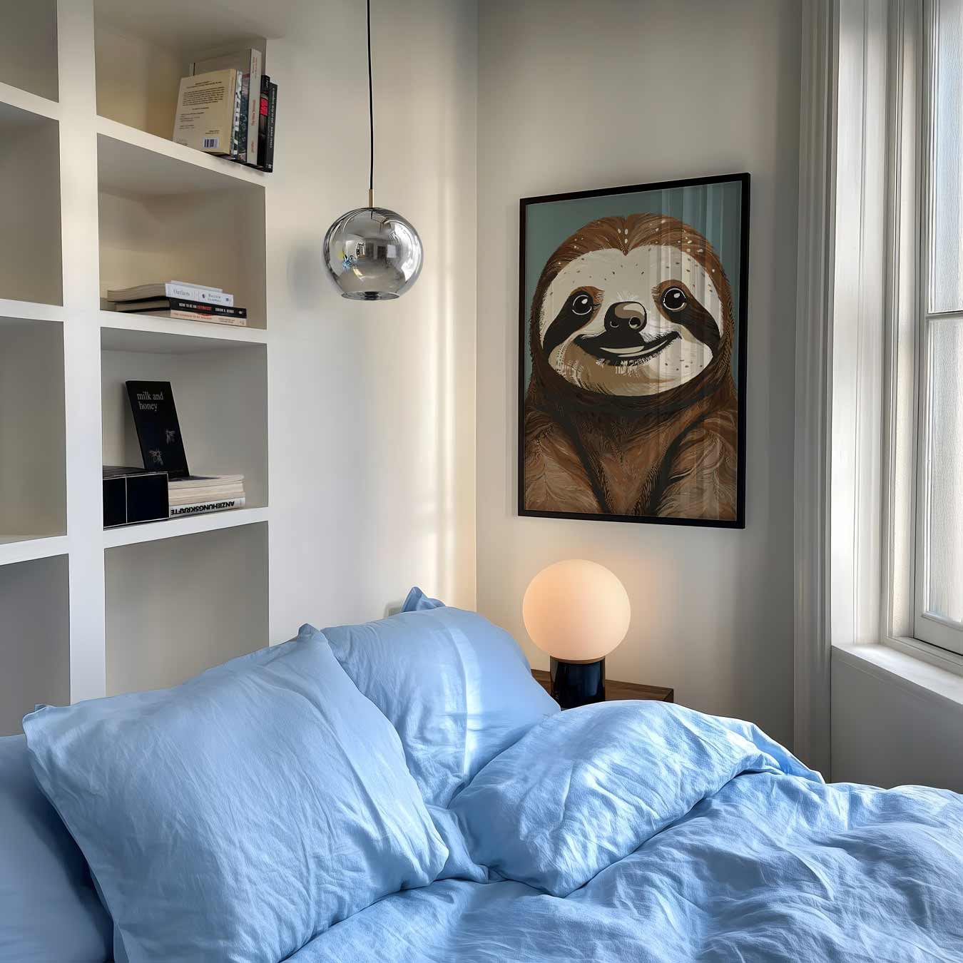 Lieve Luiaard Poster-WallArtistic