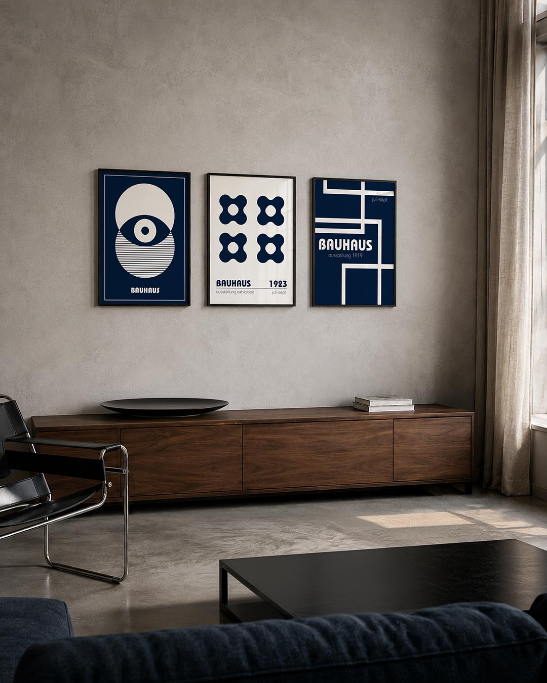 Cirkel en strepen Posterset