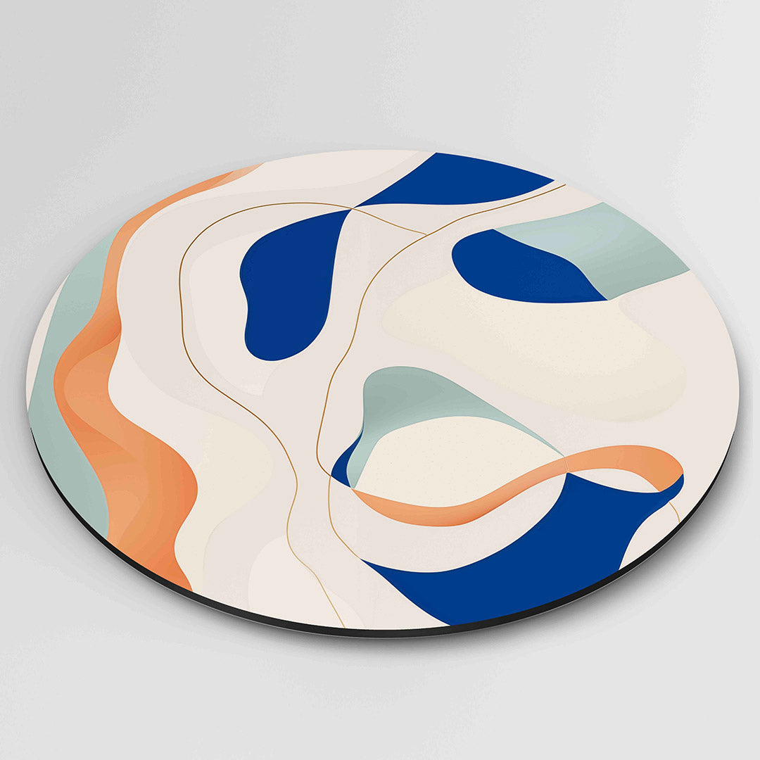 Organische vormen Muurcirkel