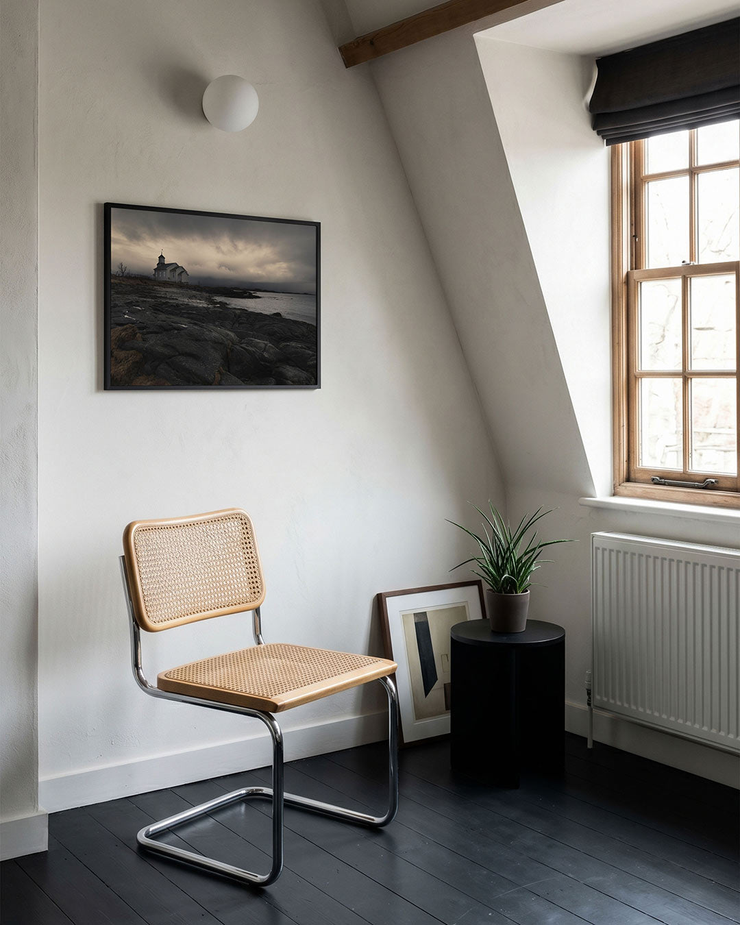 Rustieke kustlandschap Poster