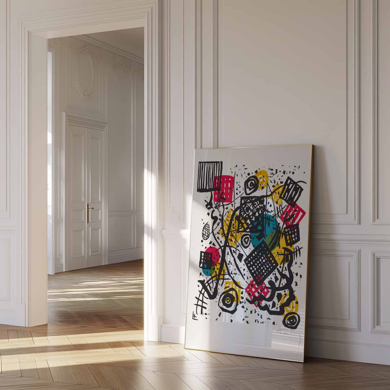 Kandinsky Stijl Abstract Poster-WallArtistic