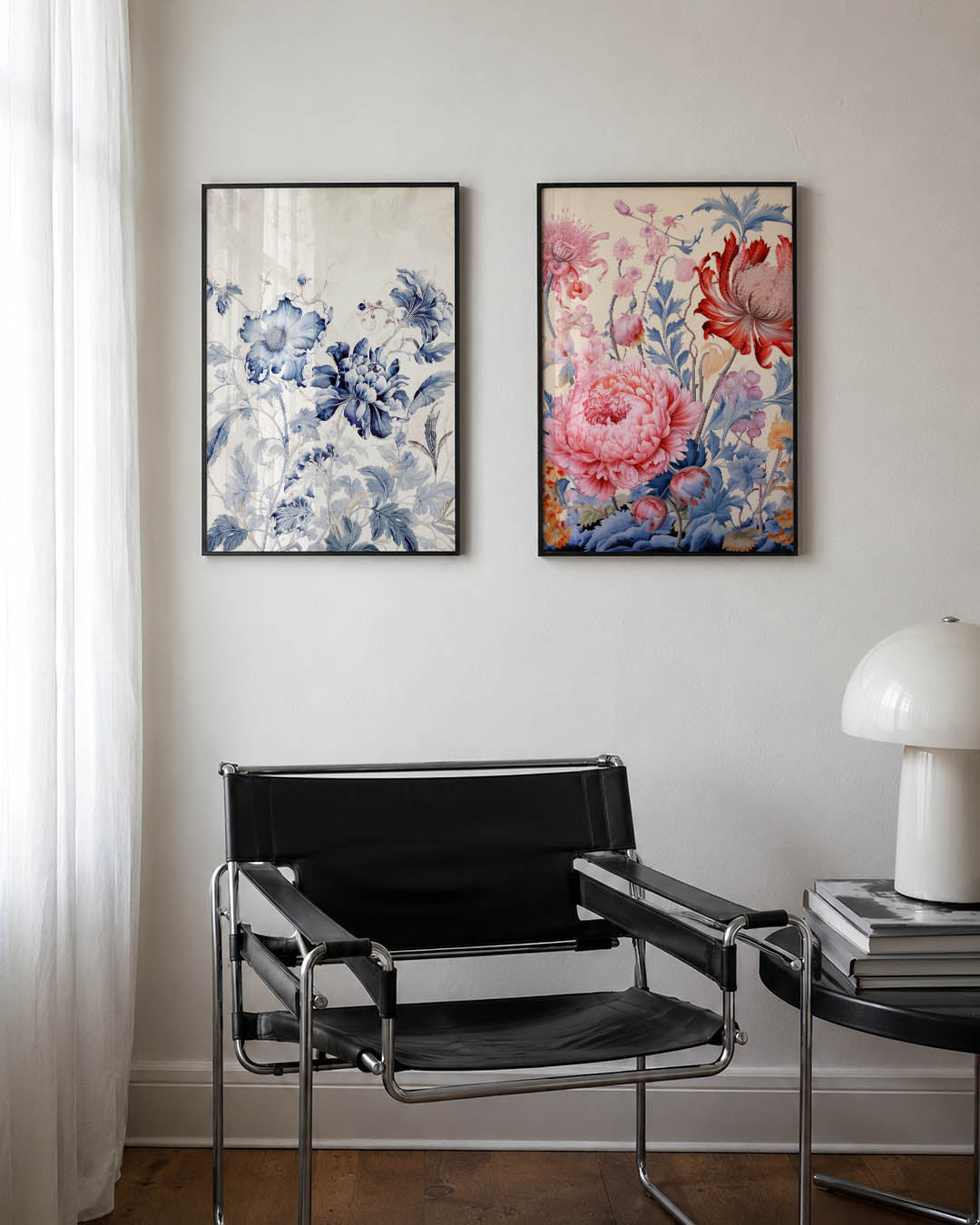 Bloemrijke elegantie Posterset