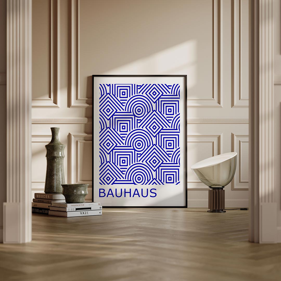 Lijnen en patronen Poster
