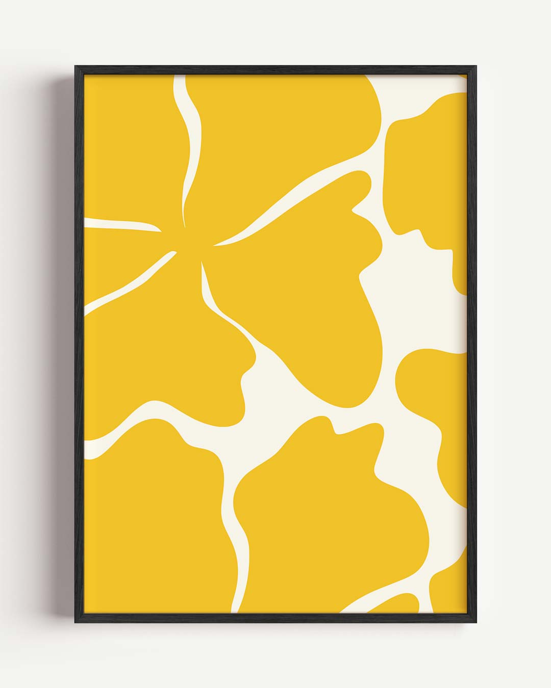 Stralende Bloemenprint Poster-WallArtistic