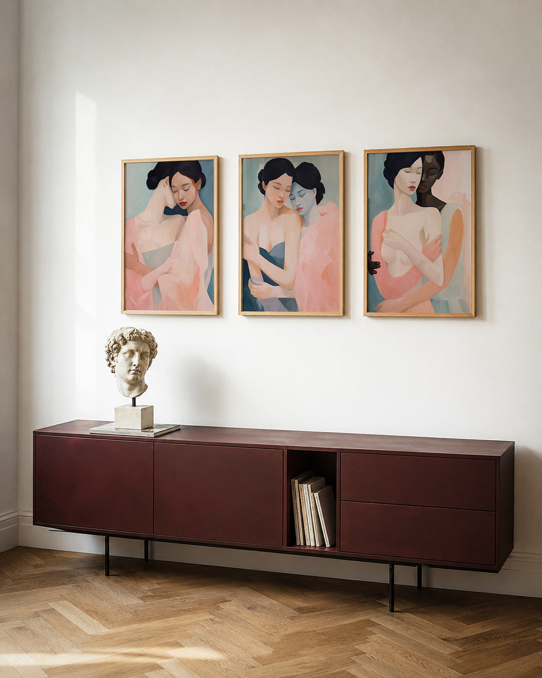 Zachte omhelzing Posterset