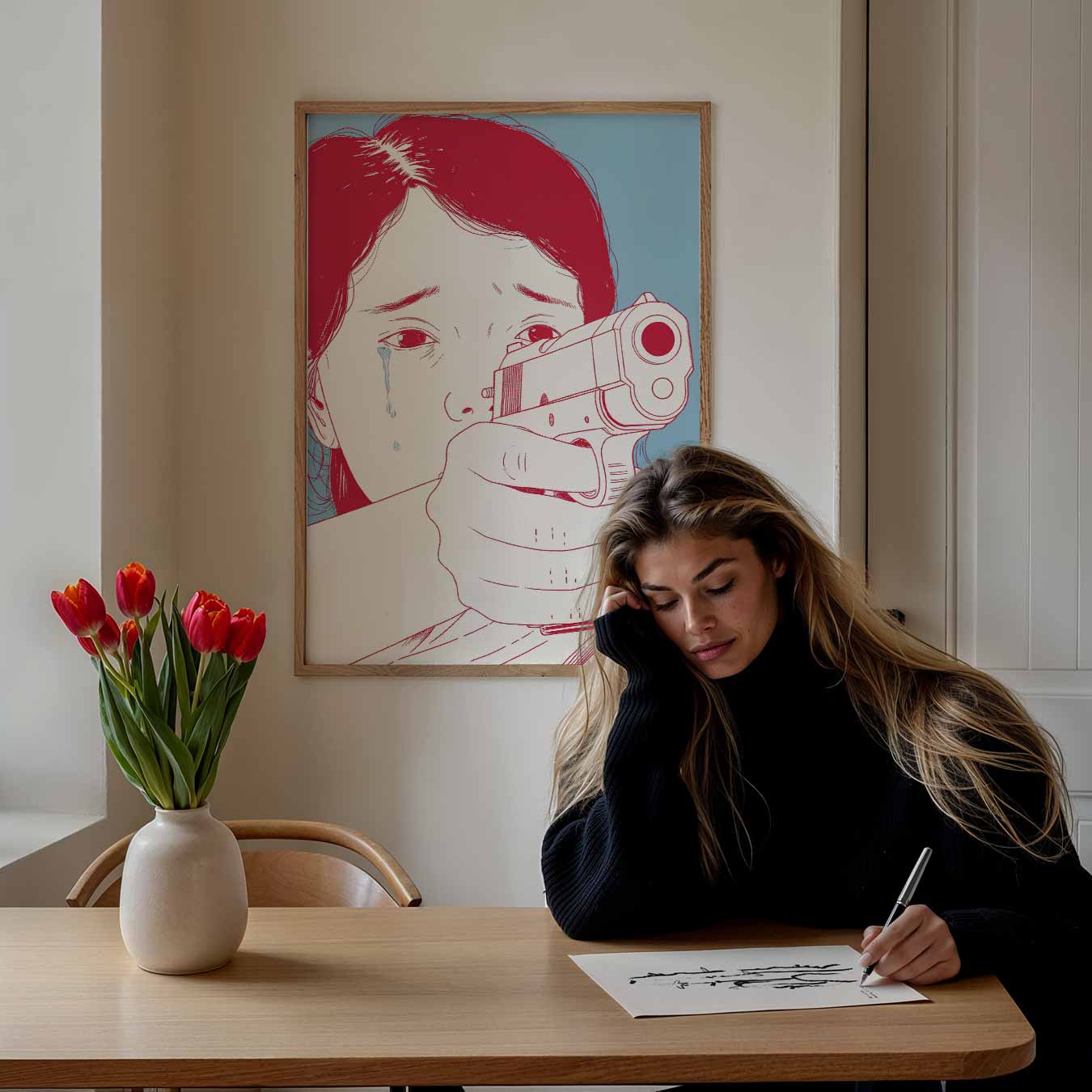 Emotionele Kracht Poster-WallArtistic