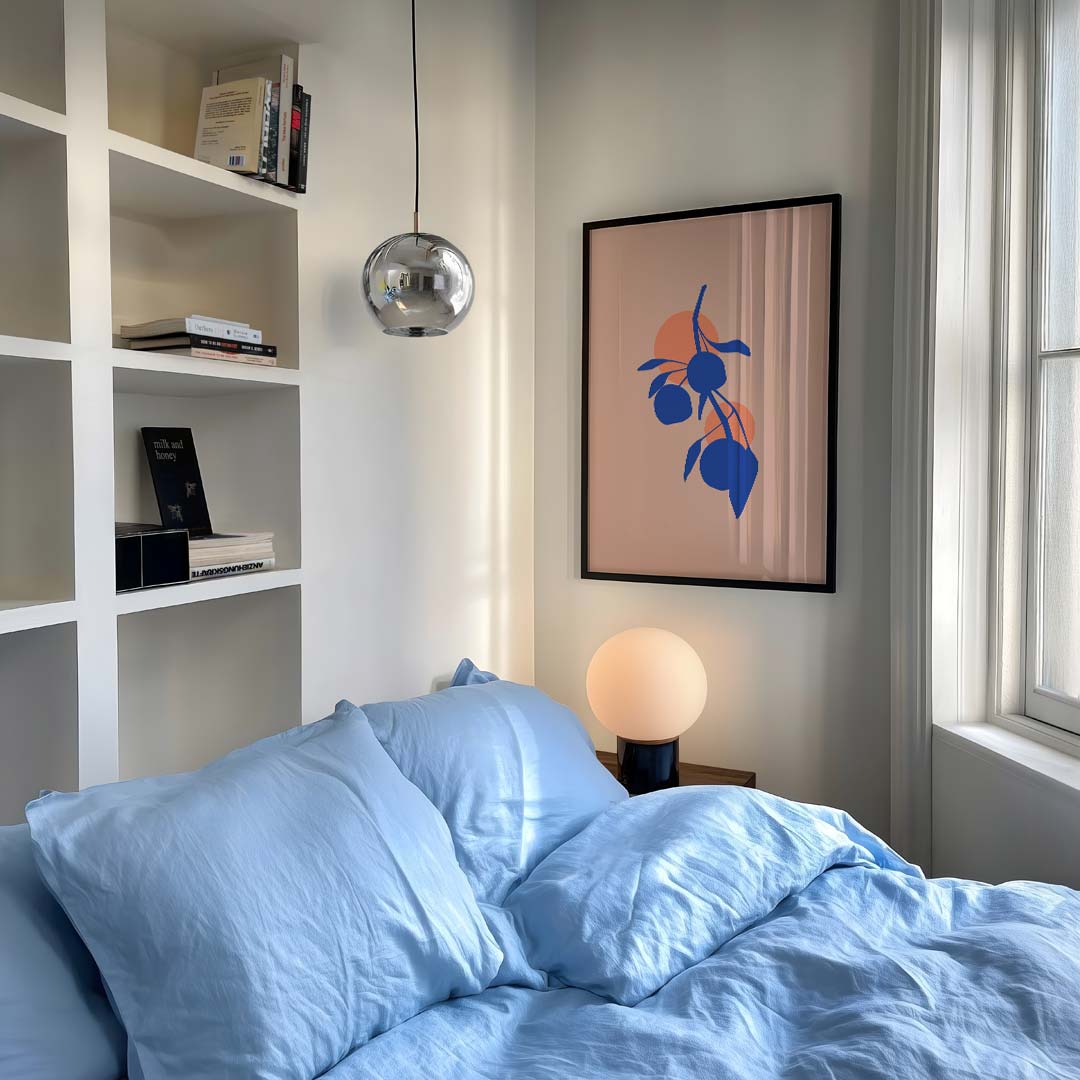 Moderne Fruit Silhouet Poster-WallArtistic